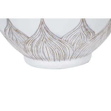 LAMPA STOŁOWA Z ŻYWICY ROT. ATENE 38X59 cm
